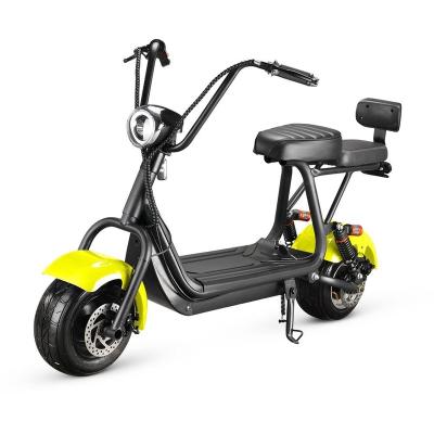 China Citycoco Tire Scooter Newcomer Adult Unisex 2 Wheel Electric Scooter Long Range Moped Powerful Controller Big Electro for sale