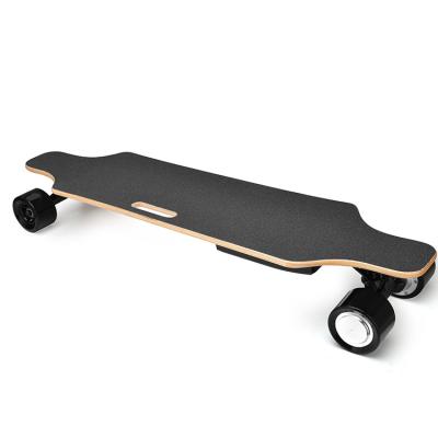 China Wholesale price 83mm diameter skateboard 2022 cheap motor adult portable electric longboard electric skateboard for sale