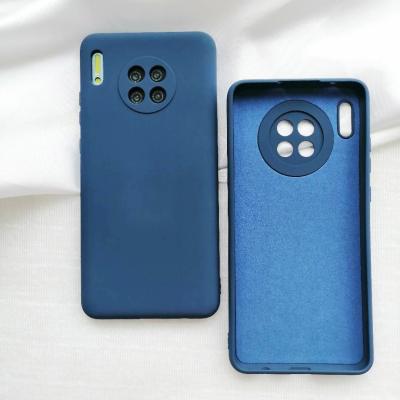 China Newest Style Soft Liquid Silicone Shockproof High Quality Customized Mobile Case For Huawei for sale