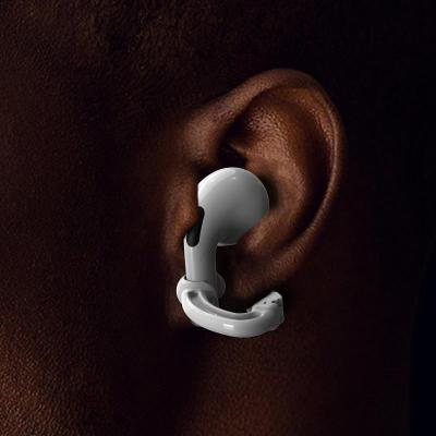 China Anti-Drop Quality Warranty Good Quality Silicone Anti Loss Hard Clip For AirPods 3 Pro Wireless Sports Headset Anti Loss Clip PC for sale