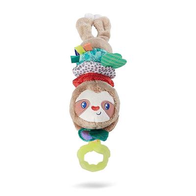 China Cute Animal Baby Stroller Mobile Phone Rattle Stroller New Eco-Friendly Baby Toy Rattle 0-12 Months Crib Hanging Gift for sale