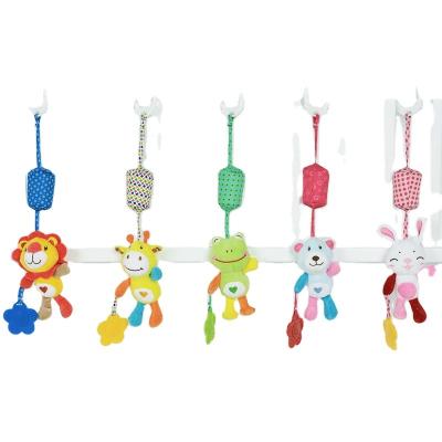 China 2021 Eco-Friendly New Wind Chime Bed Cart Animal Augleka Bell Wind Chime Car Pendant Hanger Hanger With Gutta for sale