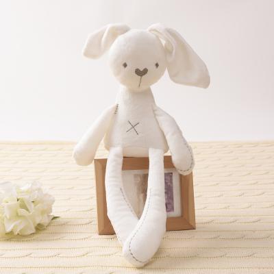 China 2021 NEW Rabbit Sleeping Doll Soothing Doll Kids Long Legged Baby Doll Rabbit Plush Cute Eco-Friendly Toy for sale