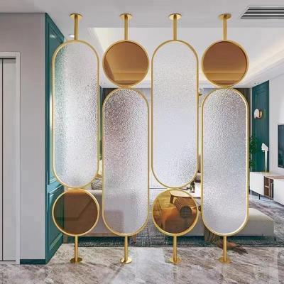 China Modern Decorative LED Water Bubble Glass Wall Screens & Room Dividers for sale