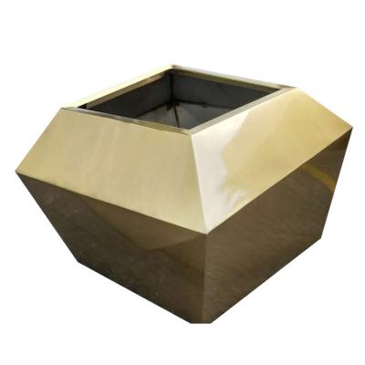 China Rectangular outdoor modern large flower pots square planters for sale