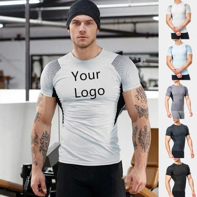 Κίνα Άνδρες T-Shirt Προσαρμοσμένη εκτύπωση Sublimation γυμναστήριο Αθλητισμός Υπερμεγέθους T-Shirt κενό προς πώληση