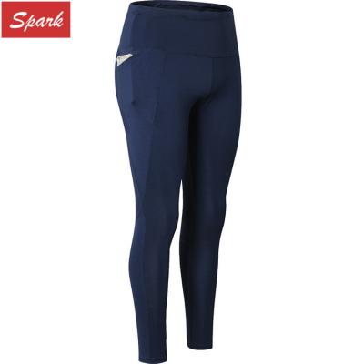 China High performance fabric sportswear side pocket design moisture yoga sports leggings for sale