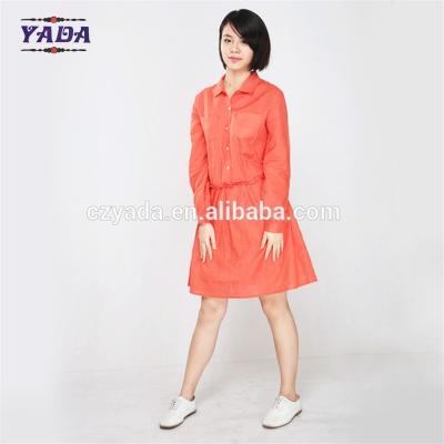 China Mulheres de manga longa algodão e linho verão casual magro 2018 moda vestidos de mulheres i vestidos de senhoras com preço baixo à venda