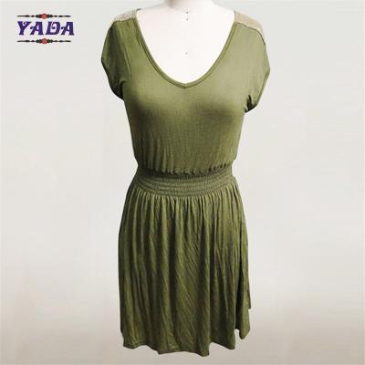 Cina Viscose casual plus size abbigliamento femminile eleganti abiti estivi economici bellissima donna abito di moda vendita in vendita