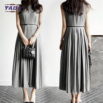 China Fashion elegant sleeveless party long sexy spring summer woman dress cheap China clothing for women for sale