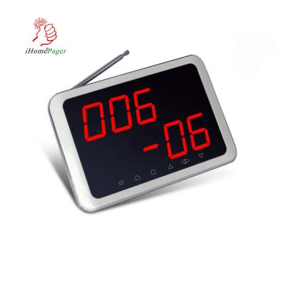 China Restaurant table calling number monitor showing table number and service type like bill,call,drink, for sale