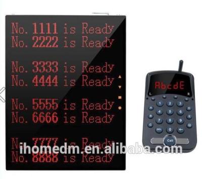 China Hot selling queue system good quality LED queue system/wireless queue for sale