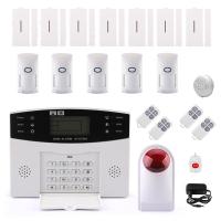 China 433/315mhz frequency GSM security alarm system for household with intelligent voice for sale