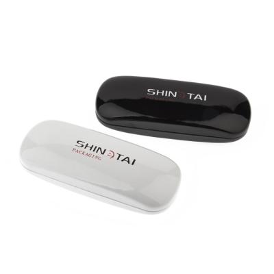 China White PI Leather  Glasses Case Eyewear Case Optical Box for sale