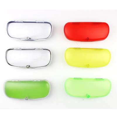 China PP Material Clear Eyeglass Case Magnet Case for Eyeglass Personalized Optical Plastic Custom Print Eyeglass Case for sale