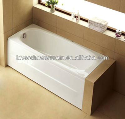 China Hotel Lover Bath Factory Cheap Single Bathtub with Small Size for Hotel for sale