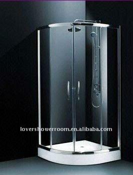 China Frameless Shinny Corner Alloy Shower Room 90 Shower Box for sale