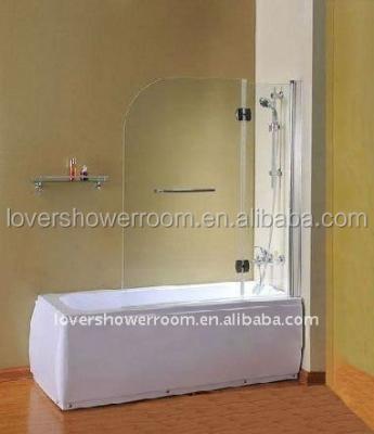 China Bath Frameless Folding Shower Screen for sale