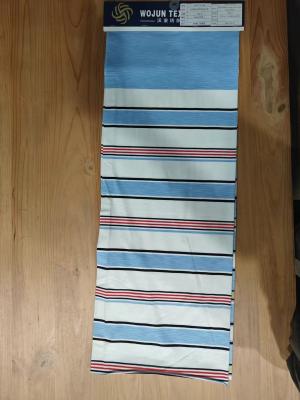 China Breathable Comfortable Fashionabe And Soft Durble Striped Knit Fabric For T-Shirt for sale