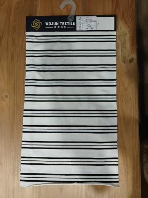 China 175cm Width Clear Texture  Natural Striped Material Fabric For Casual Wear for sale