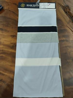 China Pure Cotton Elastic Eco-Friendly Skin-Friendly Striped Material Fabric For Casual Wear for sale