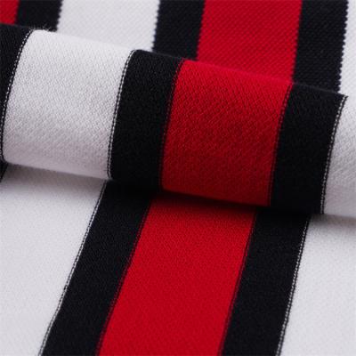 China Soft Comfortable And Environmentally Friendly  Durable Striped Material Fabric For Casual Wear for sale