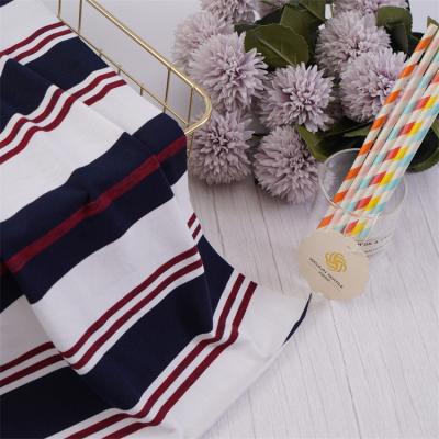 China Good Quality Moisture-Wicking And Comfortable Durable Striped Material Fabric For Casual Wear for sale