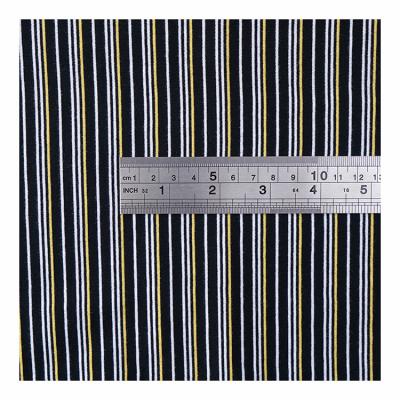 China Wear-resistant and Health and peace of mind Striped Material Fabric For T-Shirt for sale