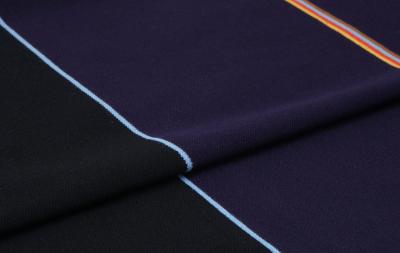 China Breathable ，Moisture-Absorbing And Wear-Resistant Striped Knit Fabric For Polo Shirt for sale