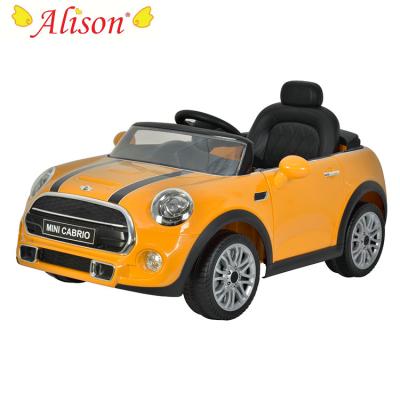 China Ride On Toy Mini Cabrio F57 New Arrival 390*1 Battery Kids Car Ride On Car Toy for sale