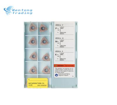 China Tungsten Cobalt Alloy UREN WCMX06T308 Carbide Milling Inserts CNC Cutting Tool U-Drill Blade for sale