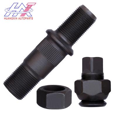 China Wheel Bolts Grade10.9 Lock Wheel Hub Stud Bolt Heavy Duty Truck Parts Wheel Bolt And Nut for sale