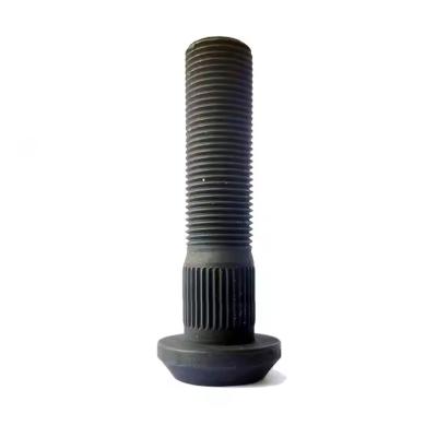 Κίνα 40Cr 14.2mm Knurl Wheel Lug Stud με μεγάλες σπιλίνες 24mm μήκος σκελετού προς πώληση