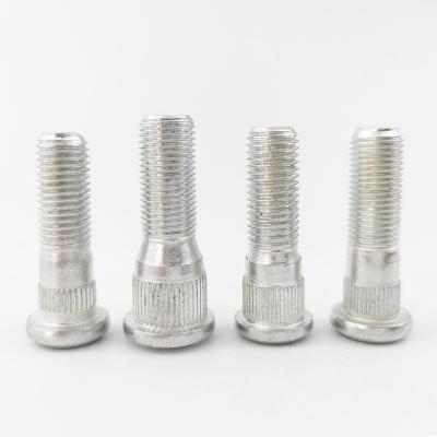 China White Zinc Plated Car Stud Bolt 10.9 Grade Silvery For Replace for sale