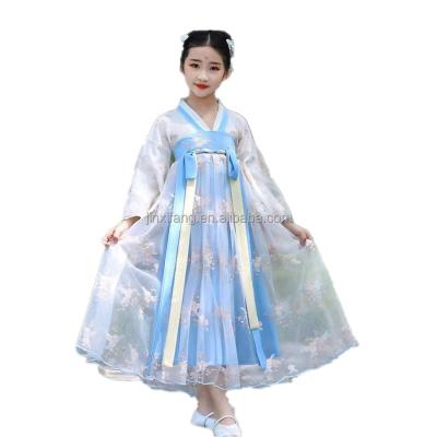 China JINXIHANFU Traditional Chinese Ancient Chinese Clothing For Kids Embroidery Skirt Girls Hanfu Dress Fashion Chinese Clothing for sale