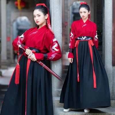 China Autumn Winter Sping Summer Embroidery Ancient Chinese Traditional Chinese Clothing Woman Hanfu Dress JINXIHANFU Traditional Chinese Clothing for Party for sale