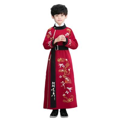 China Cheap Price Ancient Chinese Traditional Clothing Polyester Chinese Style Boy Tant Ancient Costume Hanfu Costume for sale