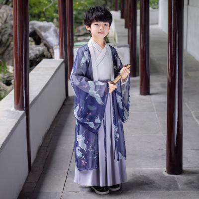 China Traditional Chinese Ancient Boys and Girls Hanfu Costume Children Clothing Ancient Chinese Style Thin Spring Clothes Cosplay Performance Costumes for sale