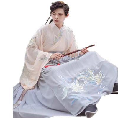 China JINXIHANFU Traditional Chinese Traditional Chinese Clothes Ancient Ancient Samurai Men New Customized Embroidered Hanfu Men for sale