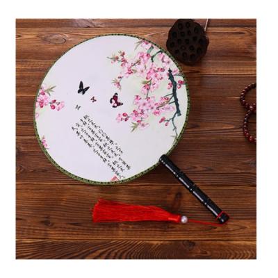 China Chinese Traditional Classical Gift Cloth Chinese Style Chinese Style Supply Female Fan Antique Silk Professional Antique Wind Handcrafted for sale