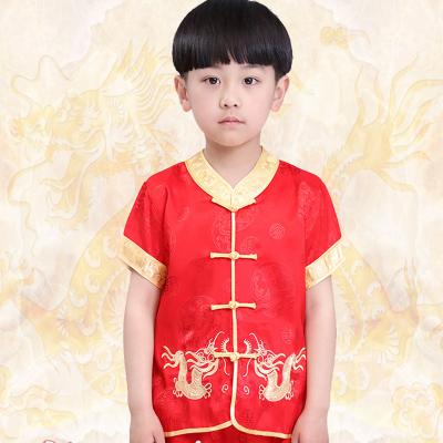 China Chinese Year 90-160cm Autumn Daily Wear Kid Boys Tang Suit Hanfu of competitive price hanfu tang suit new for sale