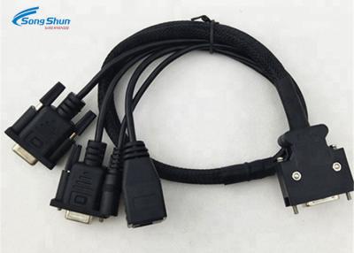 China Splitter VGA D SUB Cable SCSI 26P Male-RJ45 Female 2 Ports Home Appliance for sale