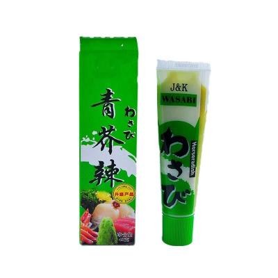 China Ready to Eat Spicy Horseradish Paste 43G*10 Sticks of Wasabi Paste for Sushi Sauce for sale