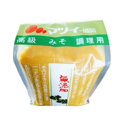 China 500G Pasta de Miso Salado Tradicional Crudo con Logotipo Personalizado Gratis Pasta de Soja Miso en venta