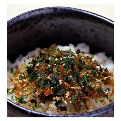 China Dried Nori Seaweed Sesame Mix Furikake Bonito Seasoning Powder Nori Komi Normal Style for sale