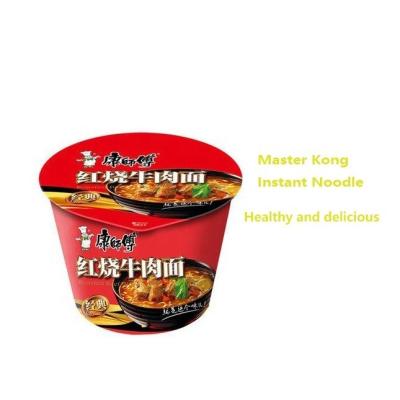 China Chinese Ramen Low Carb Quick Cooking Noodles 500G Bucket Bag Machined Processing Type for sale