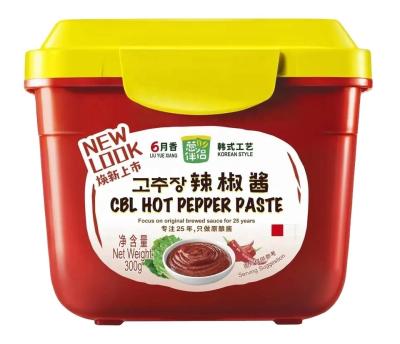 China Korean Gochujang Hot Pepper Paste with 0.005%-5% Brix Content for sale