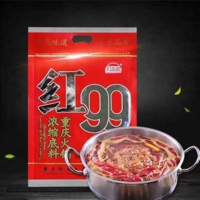 China 12 meses Vida útil Sopa picante china de olla caliente base de la olla caliente condimento contenido normal en venta