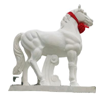 China Bringfine Europe Marble Horse For Decoration for sale