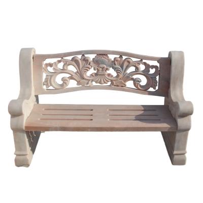 China Low Price Customized Modern Garden Stone Tables And Chairs Trade Height Park Decoration Stone Table And Chair for sale